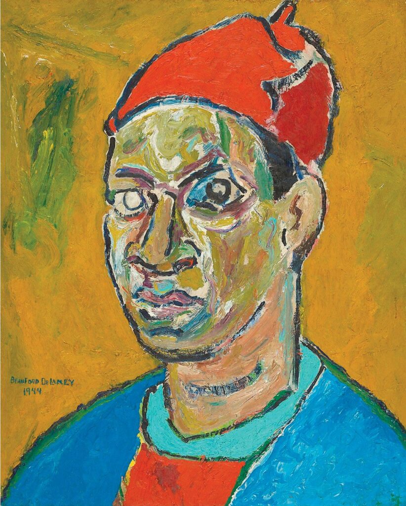 Self Portrait (1944) - Beauford Delaney Tablo