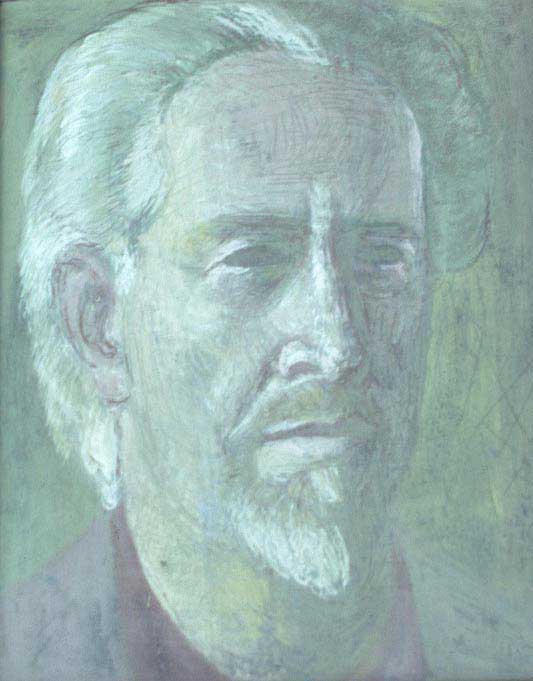 Self Portrait (1953) – Mark Tobey Tablo