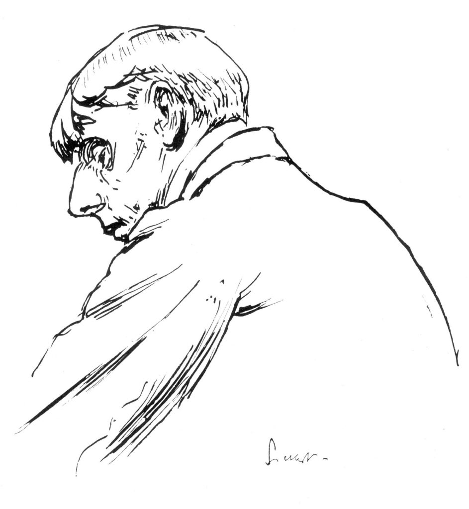 Self portait (1894) - Aubrey Beardsley Tablo