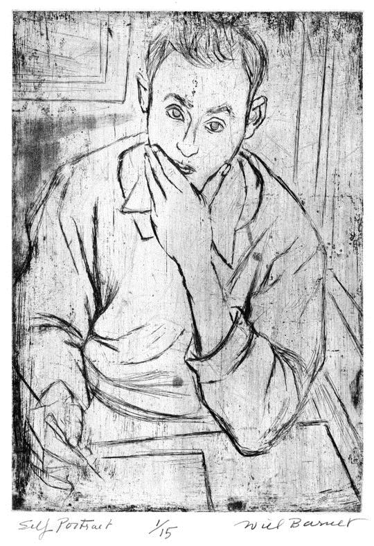 Self portrait (1935) – Will Barnet Tablo