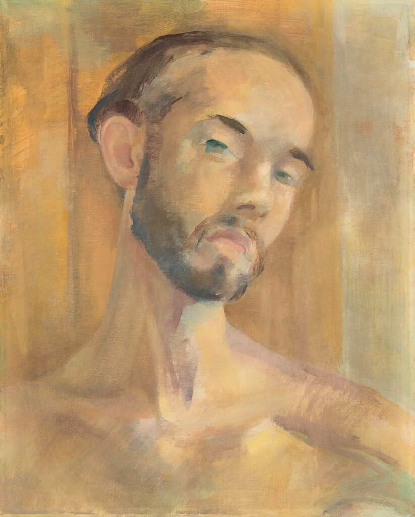 Self portrait (1937) - Endre Rozsda Tablo