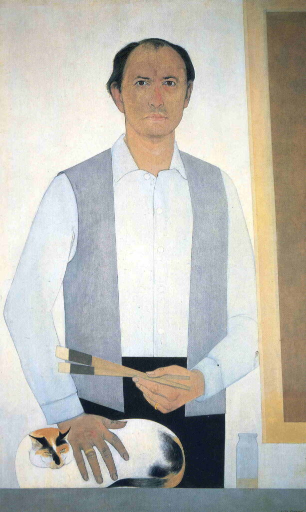 Self portrait - Will Barnet Tablo