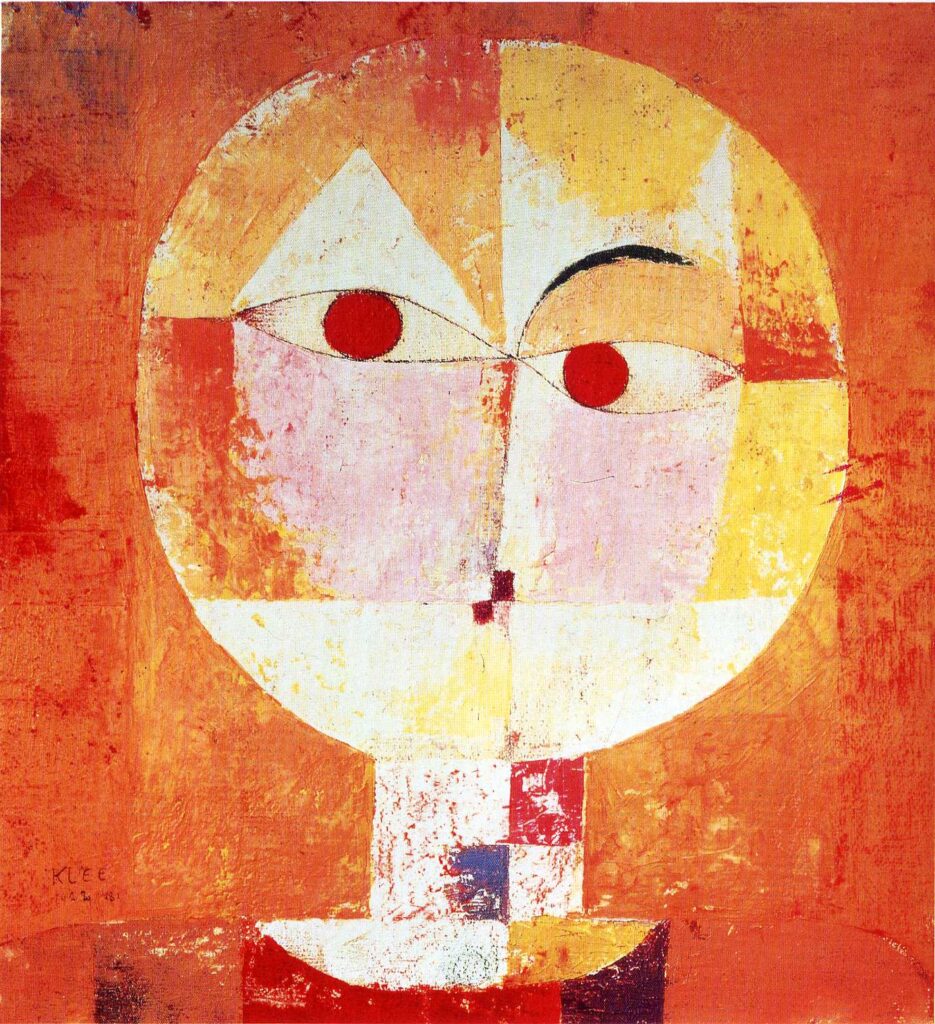 Senecio (1922) - Paul Klee Tablo