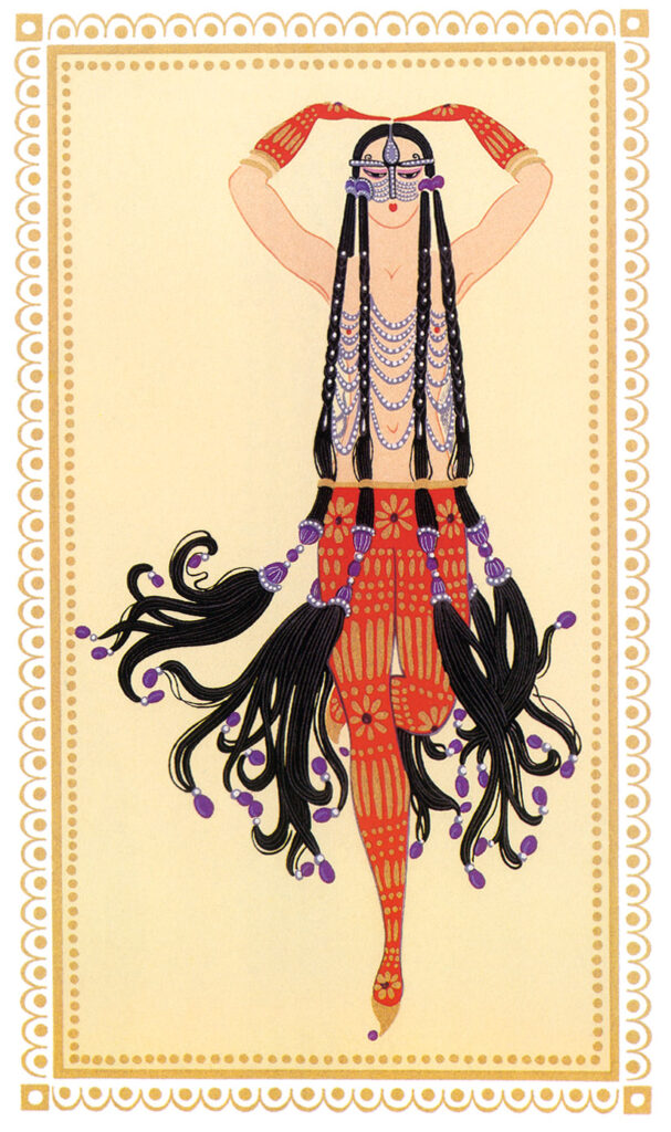 Sheerazade 6 – Erté Tablo