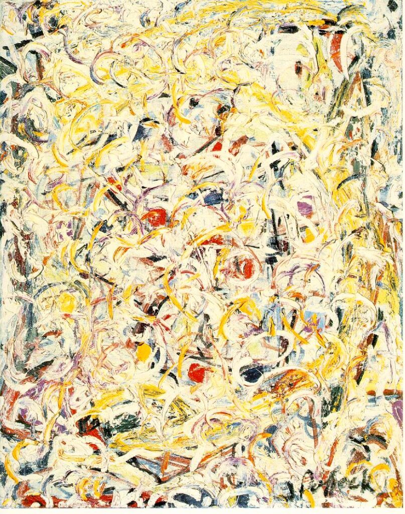 Shimmering Substance (1946) – Jackson Pollock Tablo
