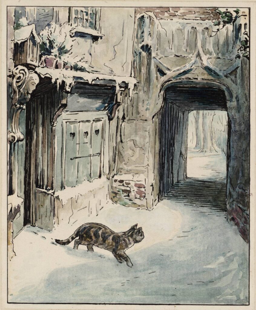 Simpkin Goes Out (1902) - Beatrix Potter Tablo