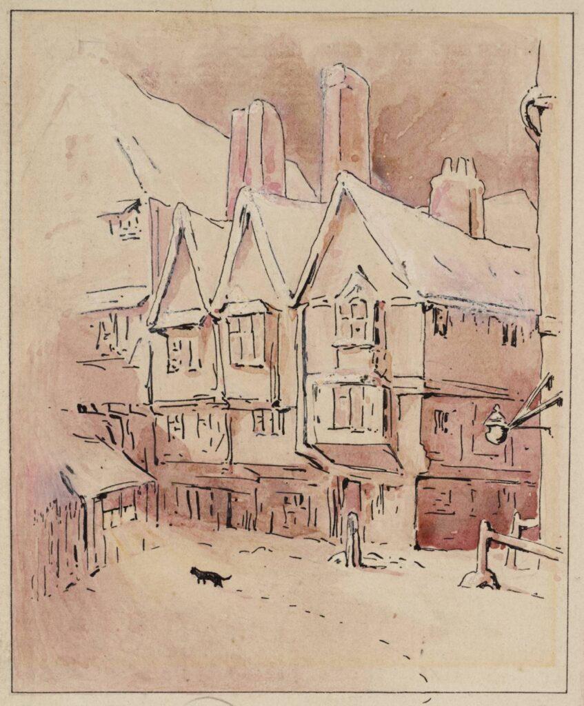 Simpkin Hears the Mice (1902) - Beatrix Potter Tablo