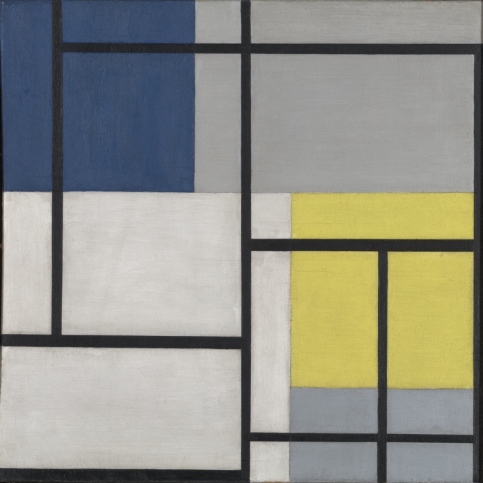 Simultaneous Composition XXIV (1929) – Theo van Doesburg Tablo