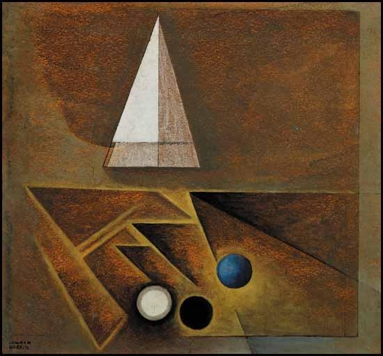 Sketch Painted in Santa Fe, New Mexico (1944) – Lawren Harris Tablo