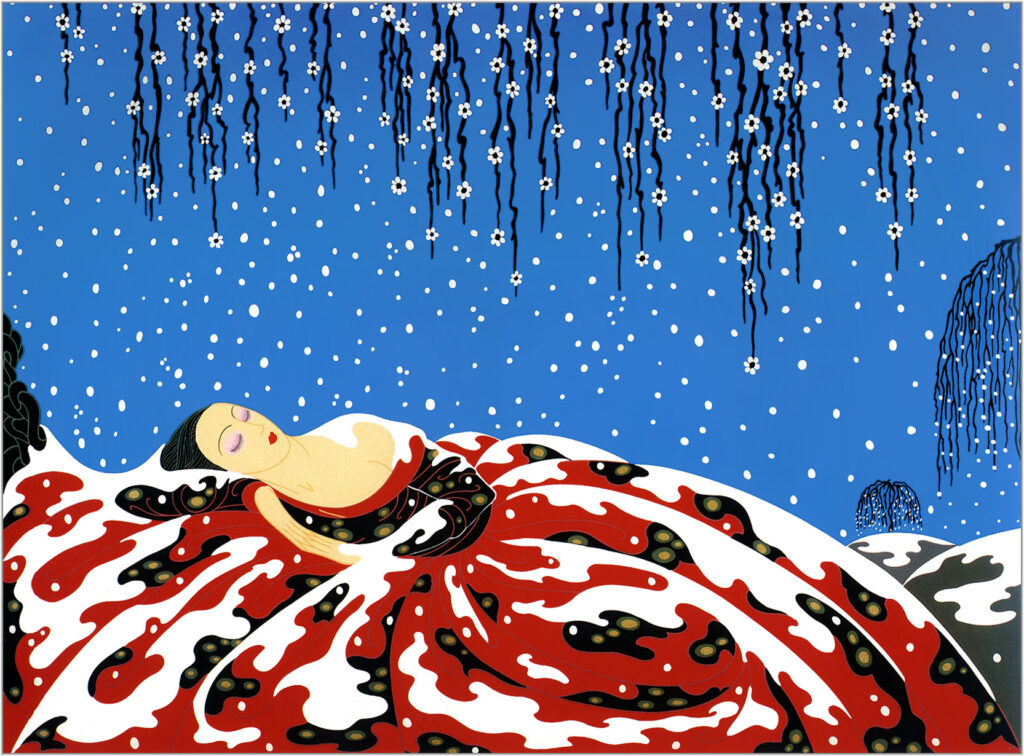 Sleeping Beauty - Erté Tablo