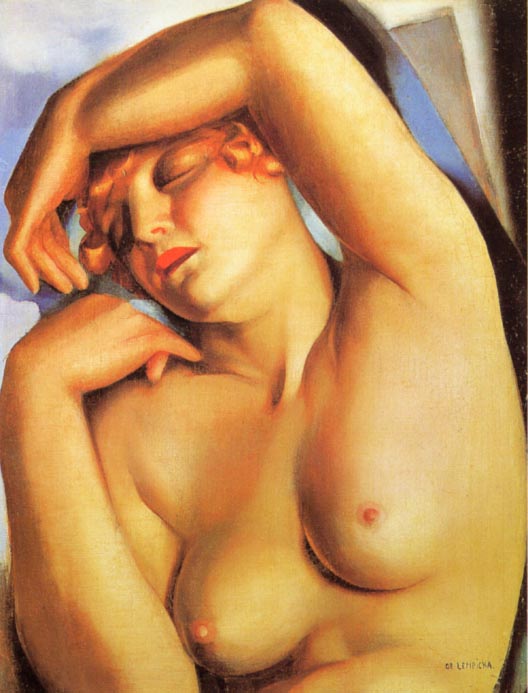 Sleeping Girl (1930) – Tamara de Lempicka Tablo