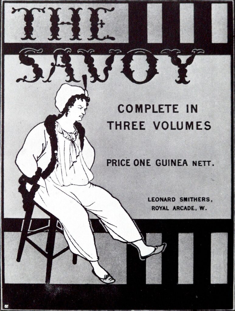 Small Poster (1895) - Aubrey Beardsley Tablo