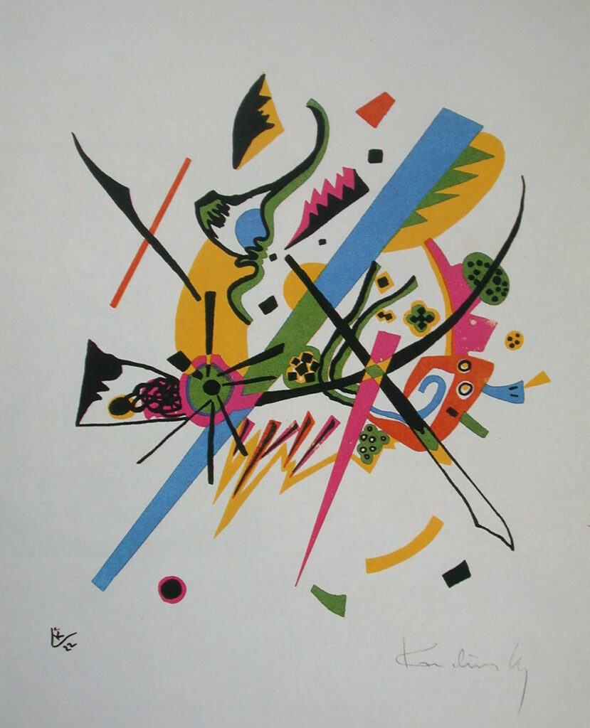 Small worlds (1922) - Wassily Kandinsky Tablo