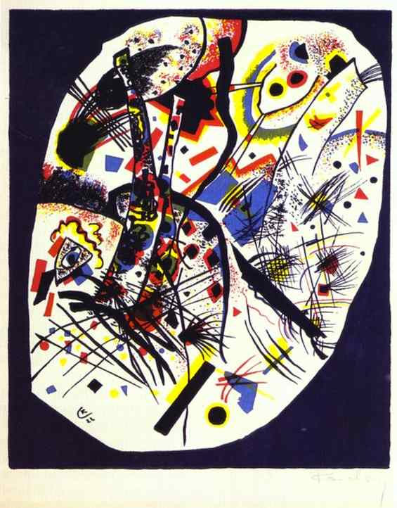 Small worlds III (1922) – Wassily Kandinsky Tablo