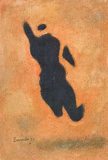 Soccer Player (1934) – Willi Baumeister Tablo