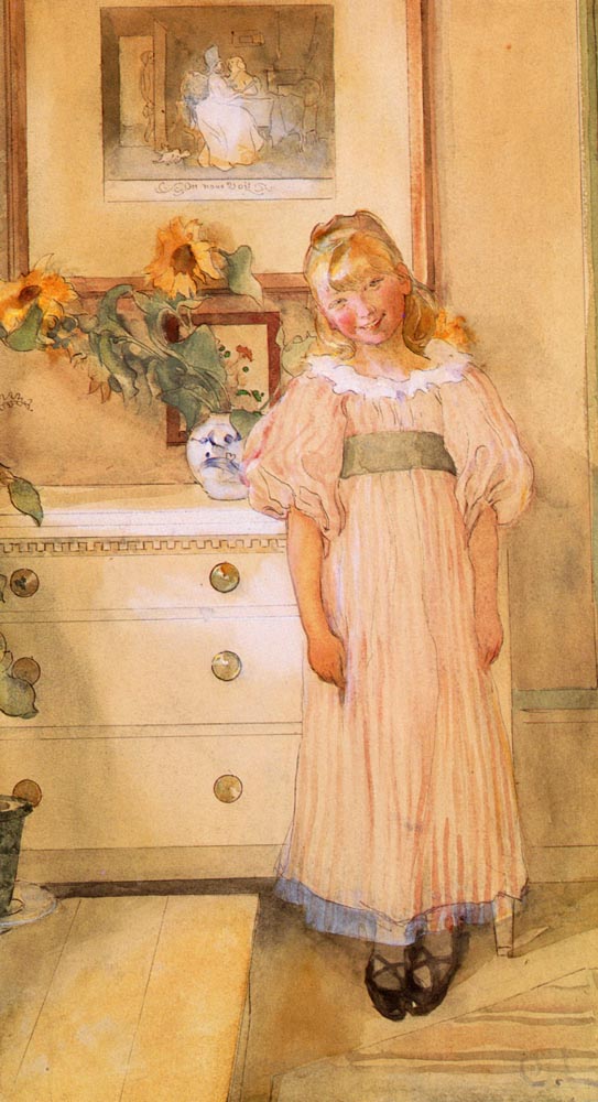 Solrosorna – Carl Larsson Tablo