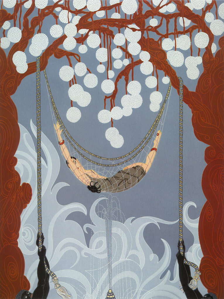 Spider Web – Erté Tablo