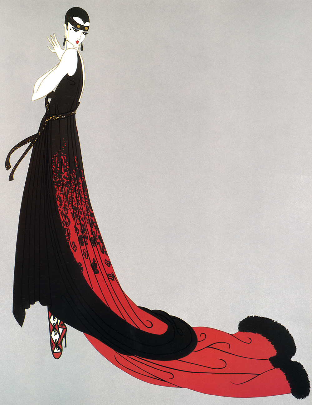Splendeur - Erté Tablo kanvas tablo