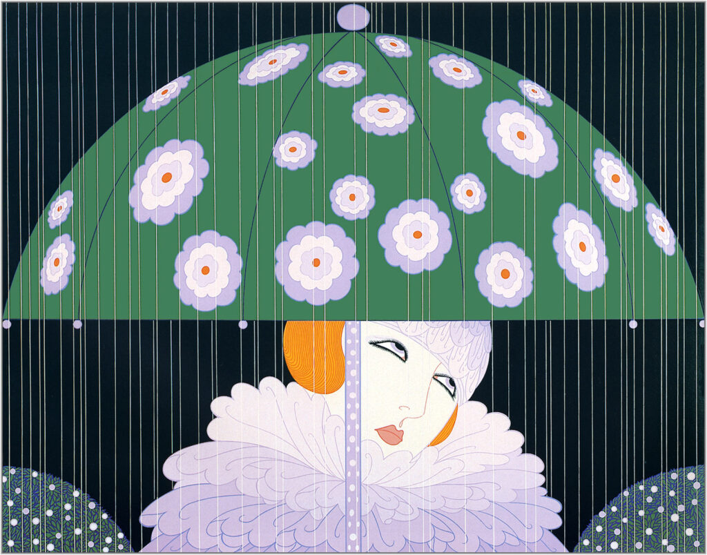 Spring Rain – Erté Tablo