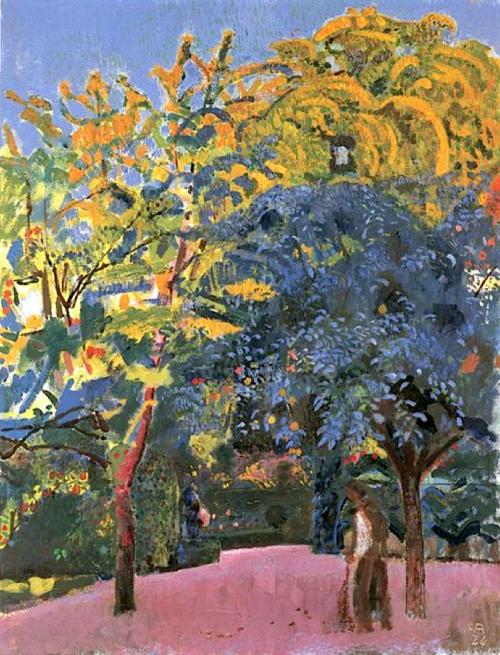 Spring Sun (1924) – Cuno Amiet Tablo