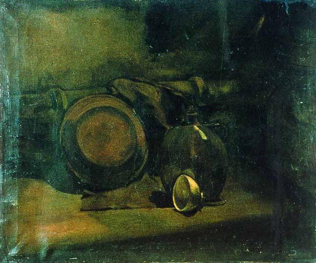 Still life (1906) – Theo van Doesburg Tablo