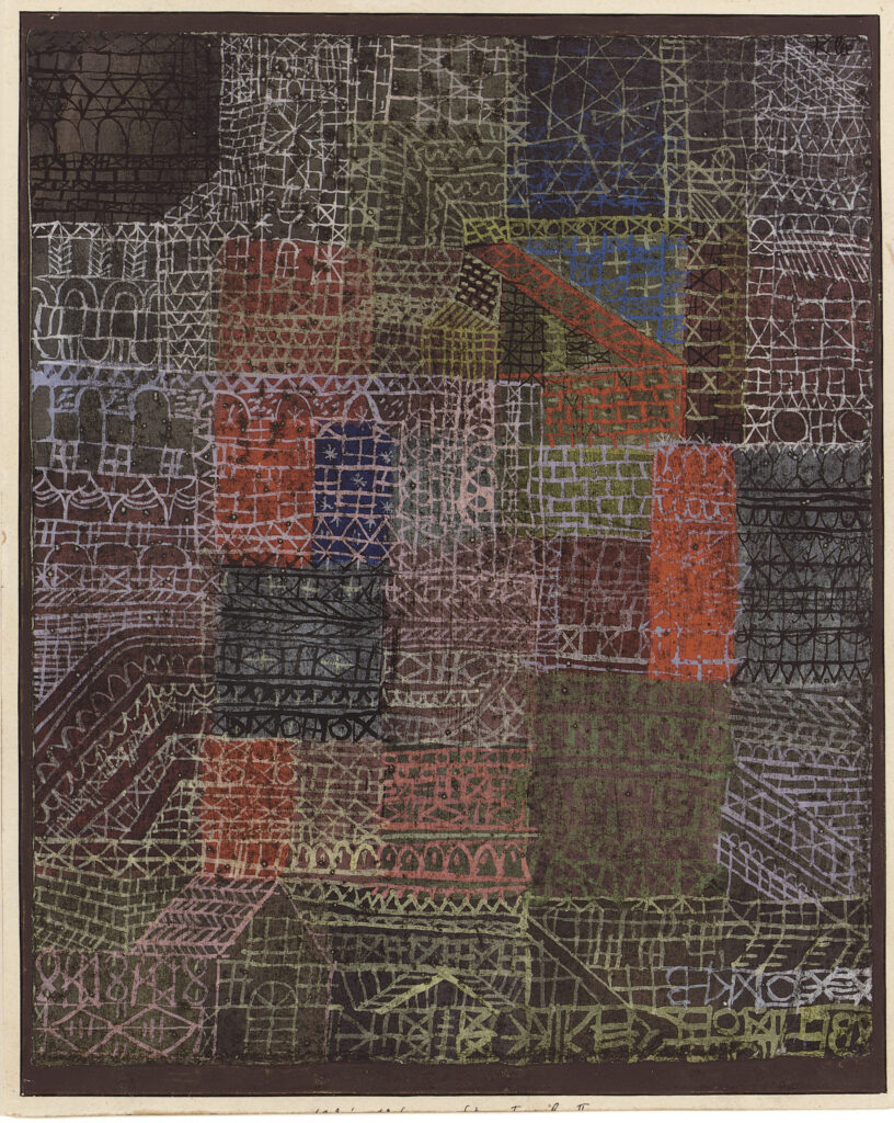 Structural II (1924) - Paul Klee Tablo