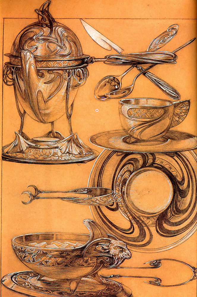 Studies (1902) – Alphonse Mucha Tablo