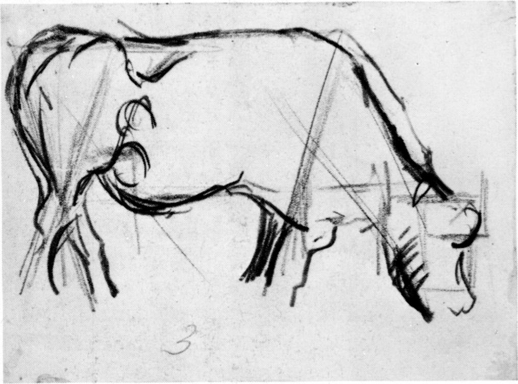 Study for Composition VIII (The Cow) (1917) – Theo van Doesburg Tablo