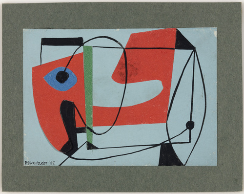 Study for a Painting (1938) – Ad Reinhardt Tablo