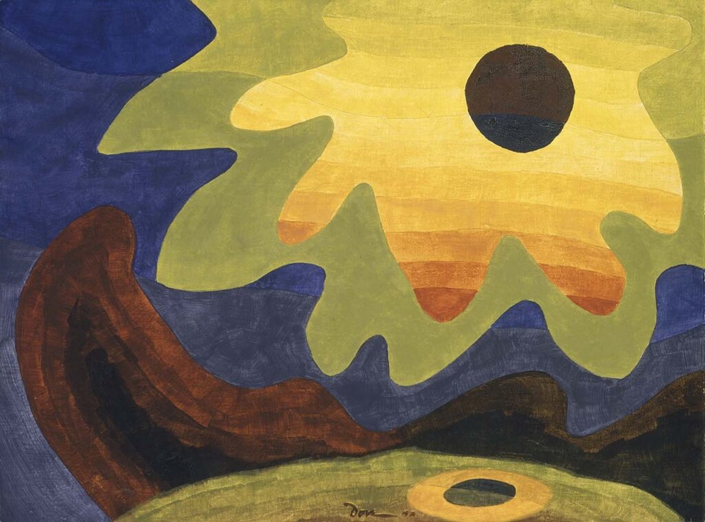 Sun (1943) - Arthur Dove Tablo