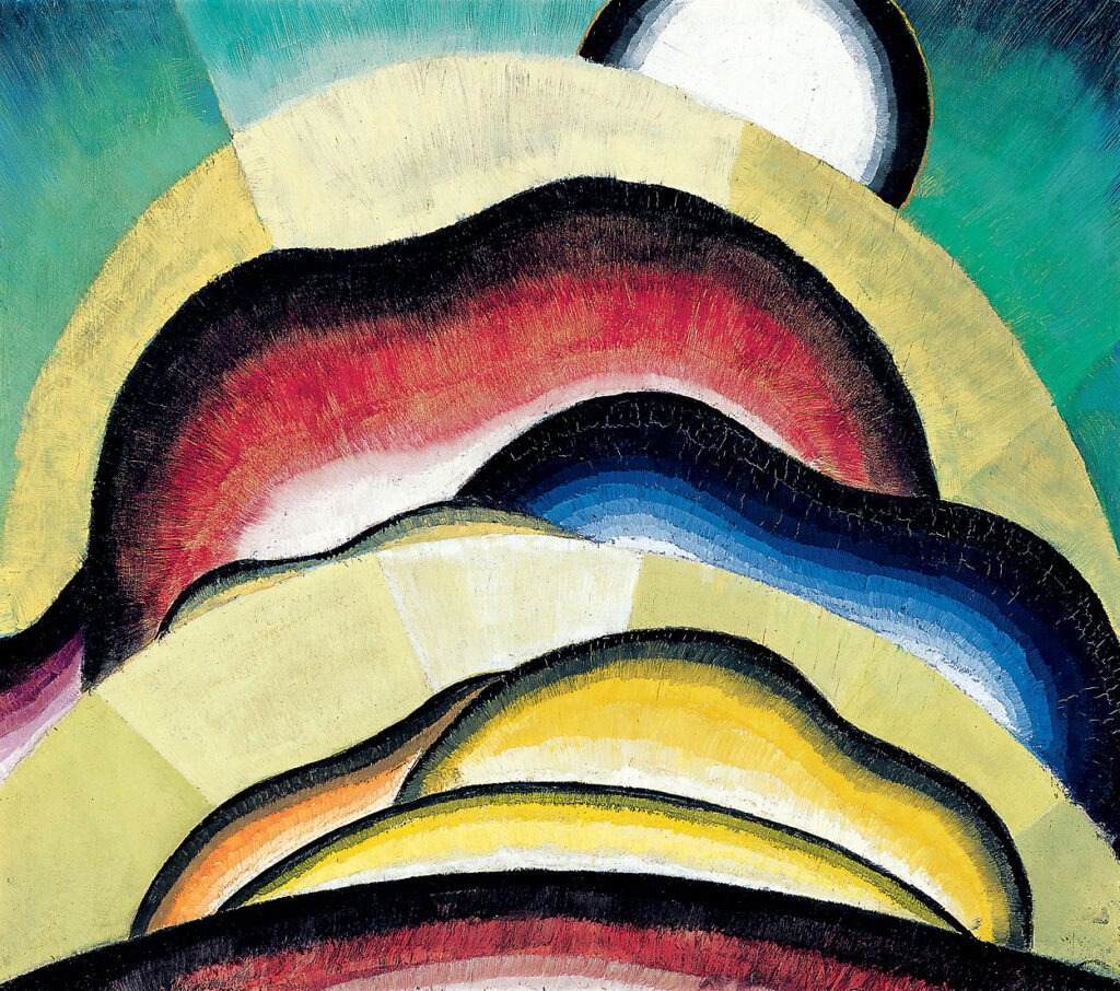 Sunrise (1924) - Arthur Dove Tablo
