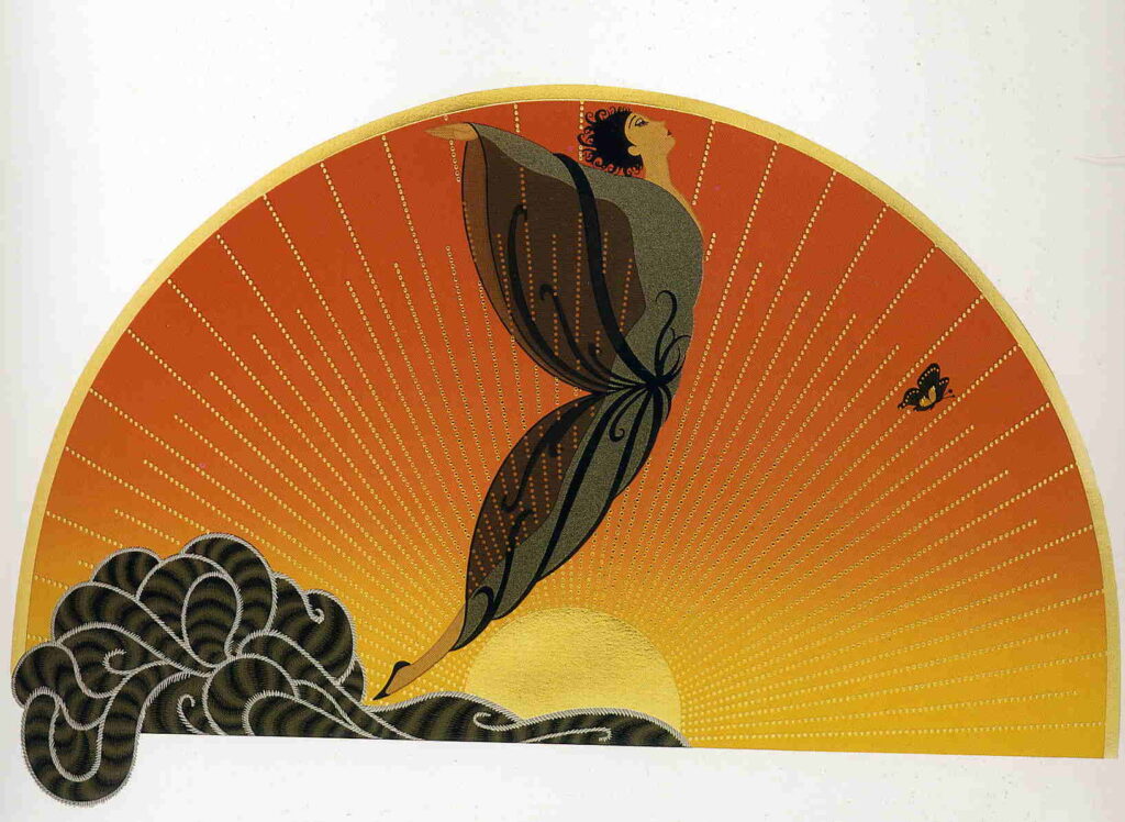 Sunrise - Erté Tablo