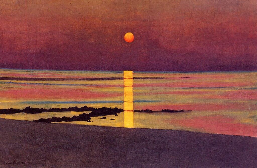 Sunset (1913) – Félix Vallotton Tablo
