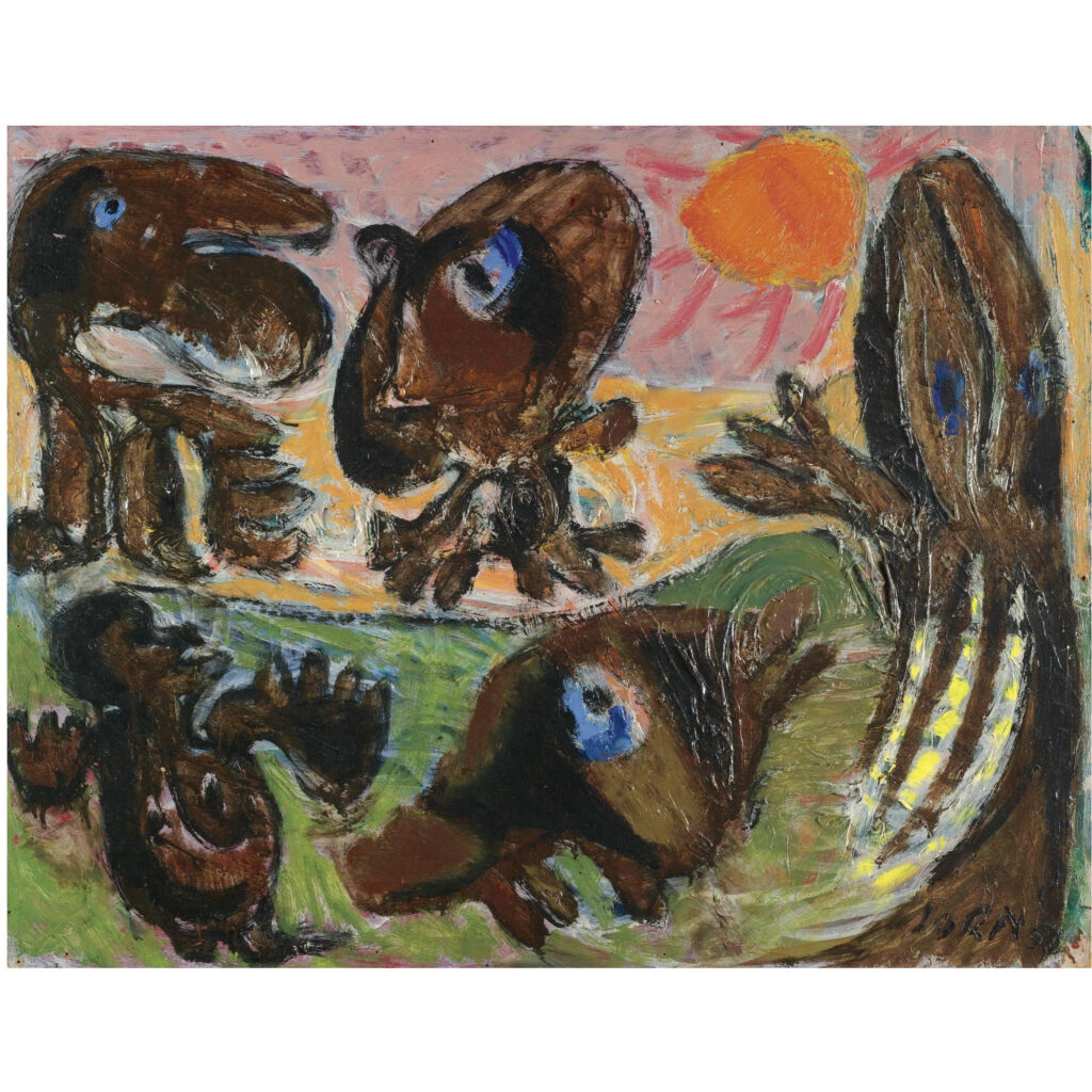 Surenes (1950) - Asger Jorn Tablo