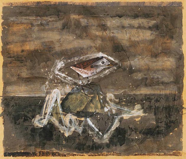 Surf and Bird (1940) – Morris Graves Tablo