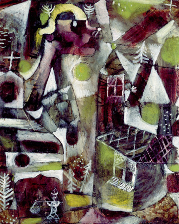 Swamp legend (1919) – Paul Klee Tablo