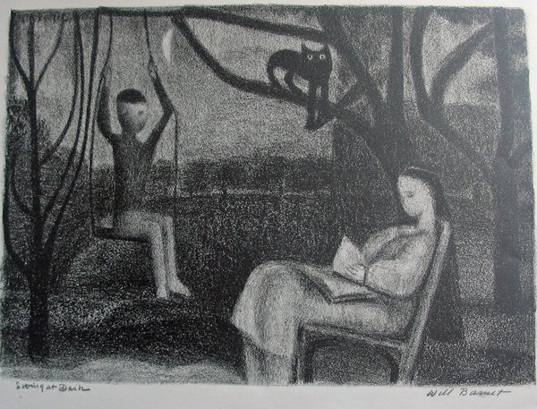 Swing at dusk – Will Barnet Tablo