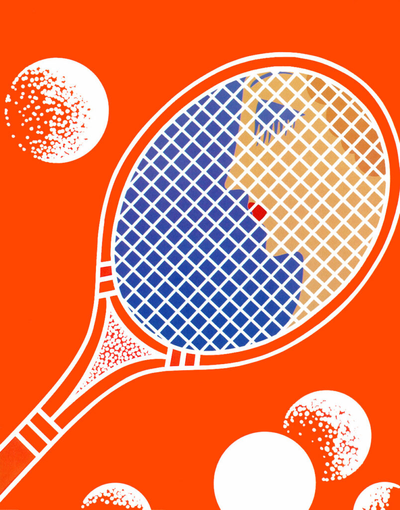 Tennis - Erté Tablo