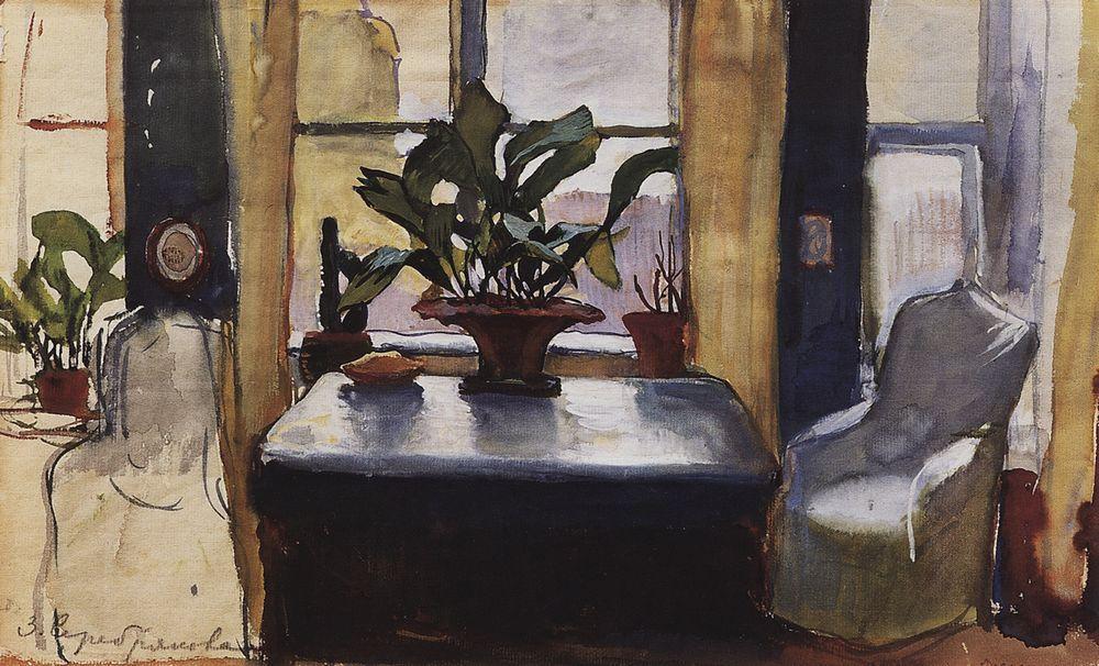 Terrace (1900) – Zinaida Serebriakova Tablo