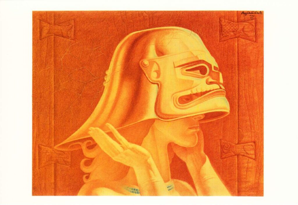 The Ancestral Helmet (1940) - Stanisław Szukalski Tablo