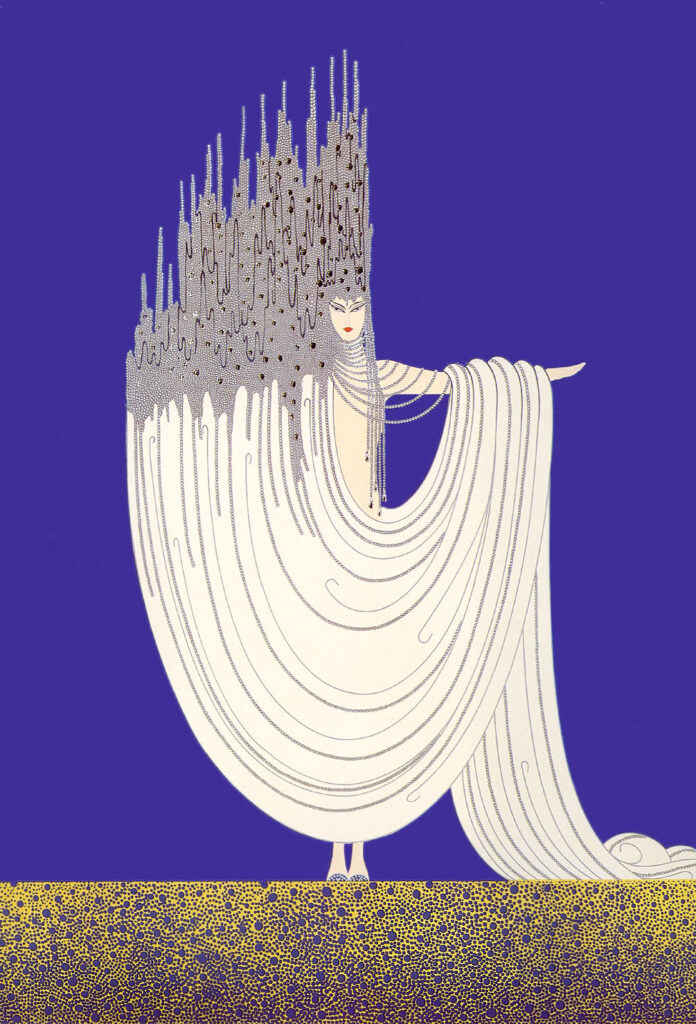 The Artic Sea - Erté Tablo