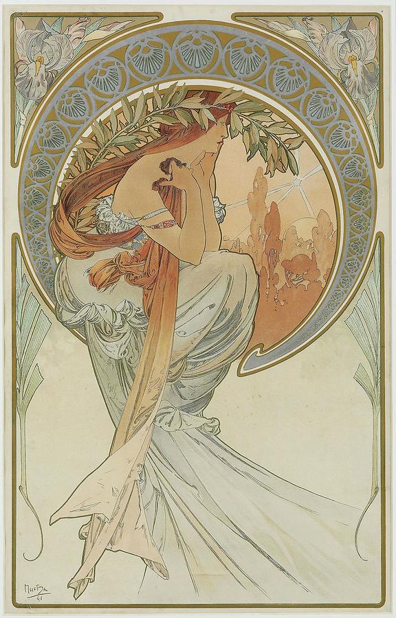 The Arts – Alphonse Mucha Tablo