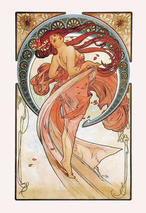 The Arts Dance (1898) – Alphonse Mucha Tablo