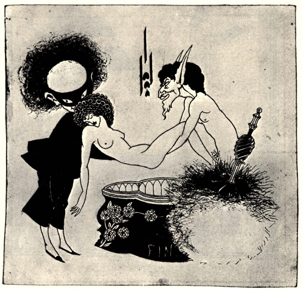 The Burial of Salome (1894) - Aubrey Beardsley Tablo