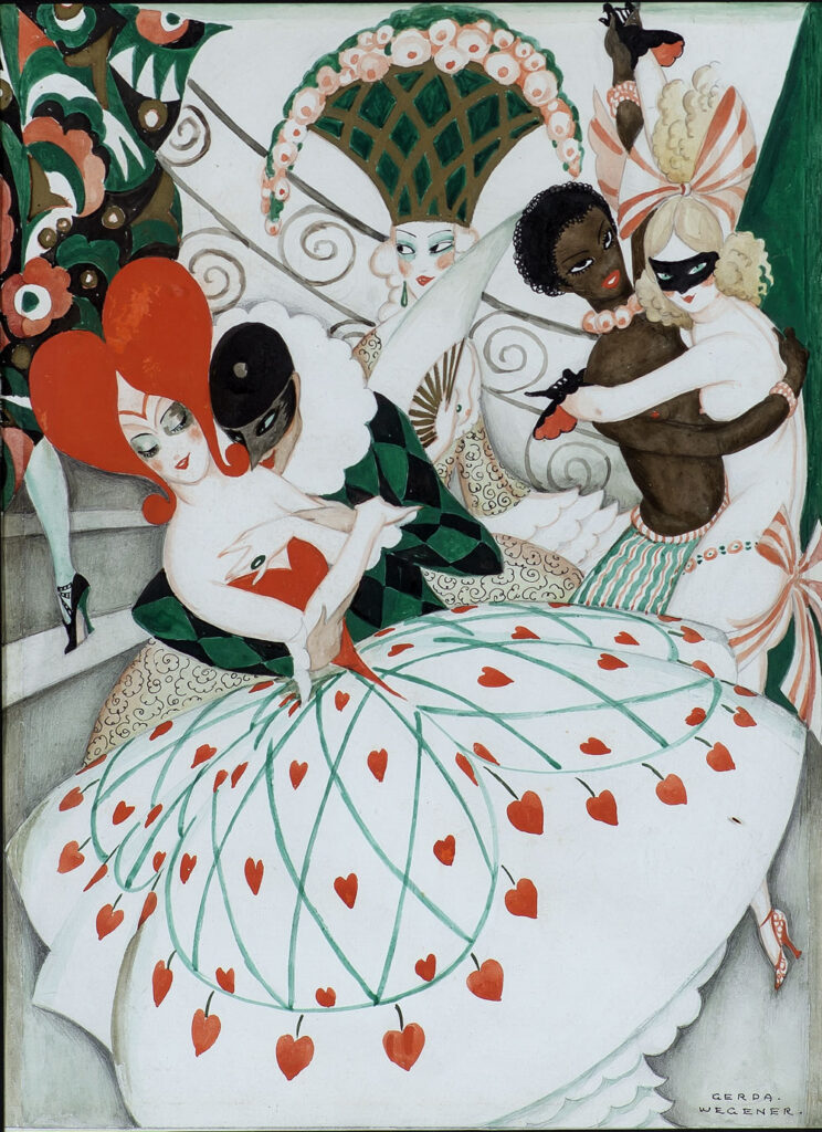 The Carnival (1925) - Gerda Wegener Tablo