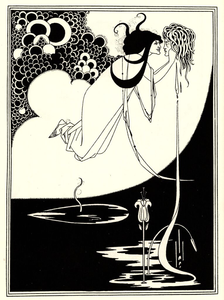 The Climax (1893) - Aubrey Beardsley Tablo