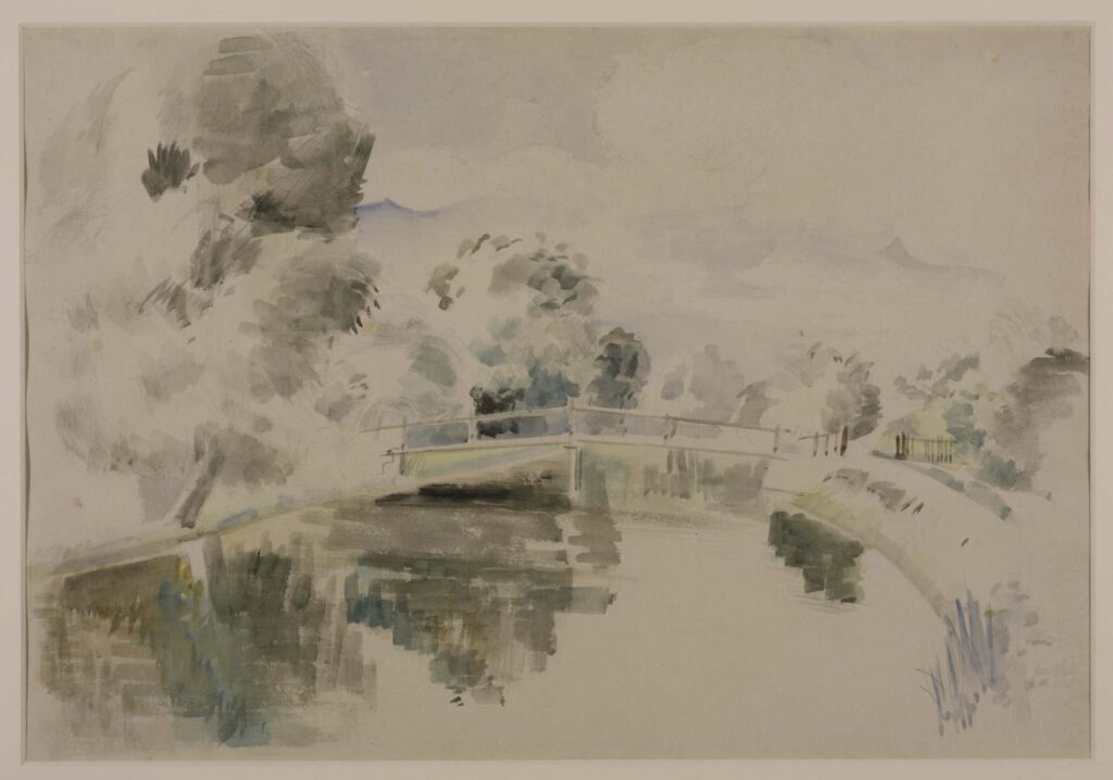 The Colne (1925) - Paul Nash Tablo