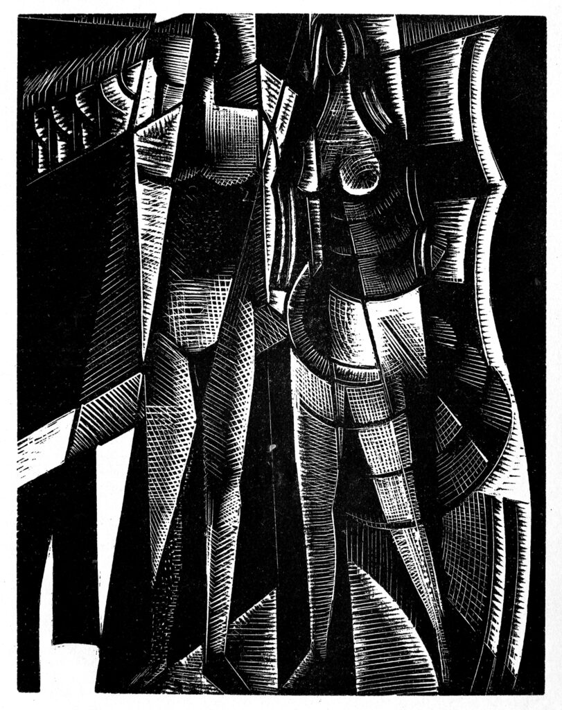 The Creation of Adam and Eve (1924) - Paul Nash Tablo