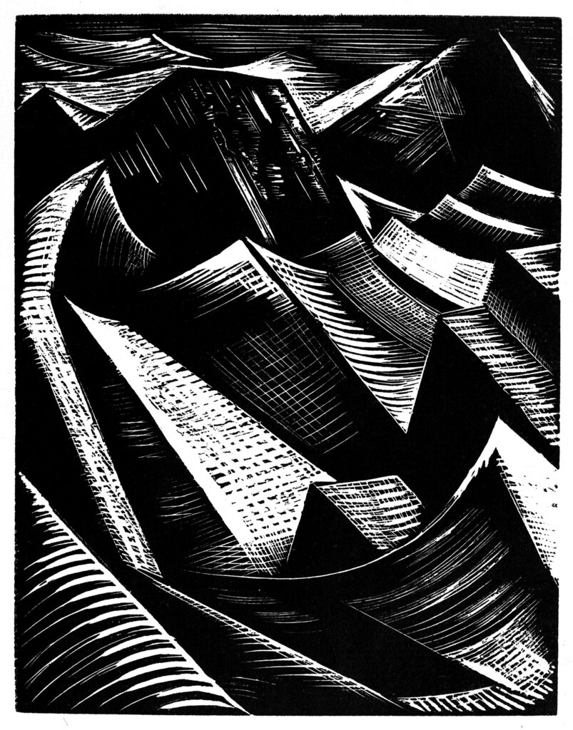 The Creation of Land (1924) - Paul Nash Tablo