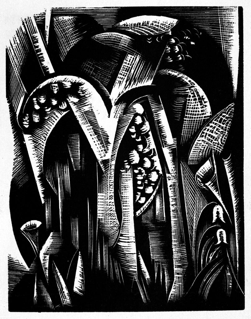 The Creation of Trees and Herbs (1924) – Paul Nash Tablo